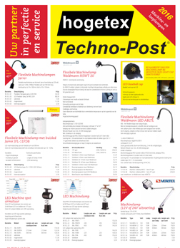 Techno-Post Lampen 2016