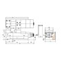Hydraulische CNC Machineklem VQCV voor verticale en horizontale bewerking