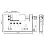EDM Slijpklem VSTV-100W 100mm max. bekopening