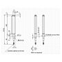 CITIZEN Air Purge Meettaster SA-S110AP, meetbereik 10mm, Uitlezing 0,1 µm, Meetkracht 1,5-3N