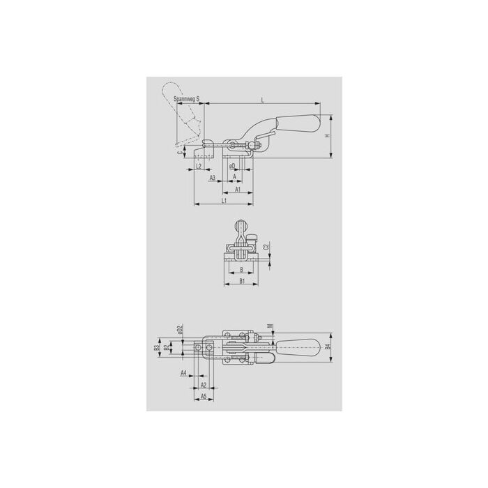 Sluitspanner, type 300