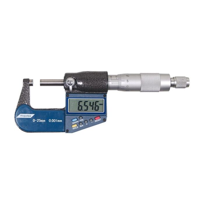 Micrometer extern 0-25mm - Schroefmaten en Micrometers