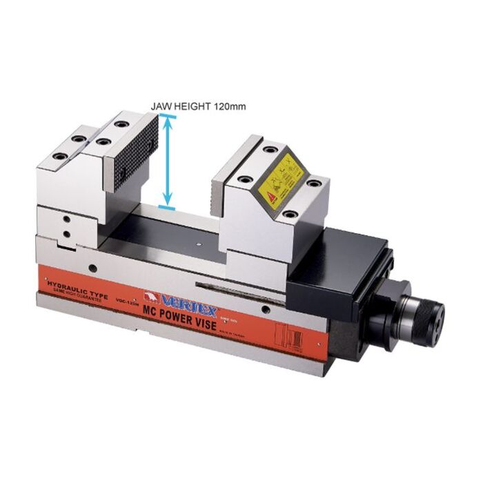 Hydraulische CNC Machineklem VQHJ met extra hoge bekken