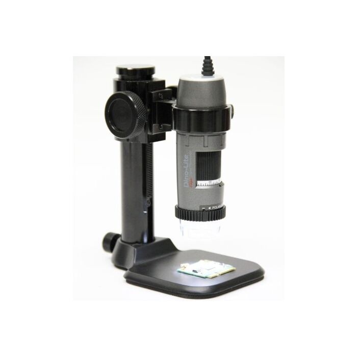 Digitale PC-Microscoop Dino-Lite Edge AM4115TL met lange werkafstand en met verwisselbare opzetkapjes