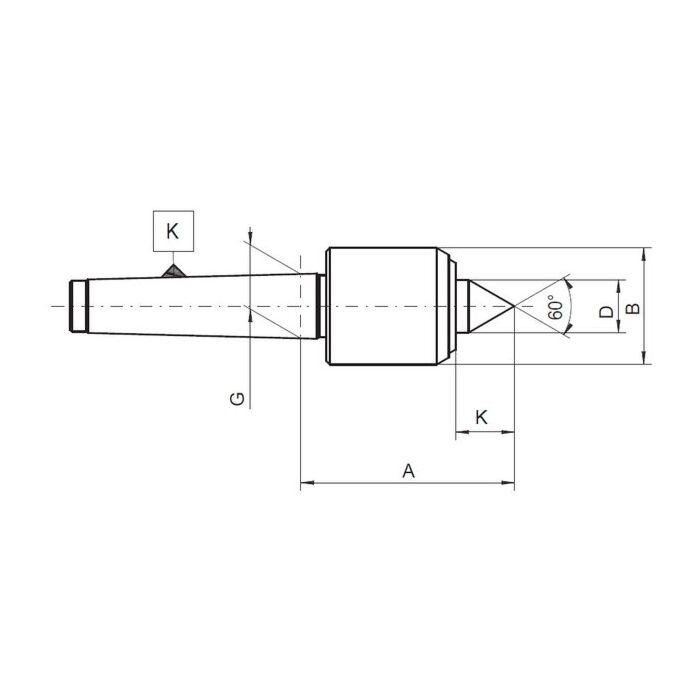 BISON Meedraaiend center 8812R small body