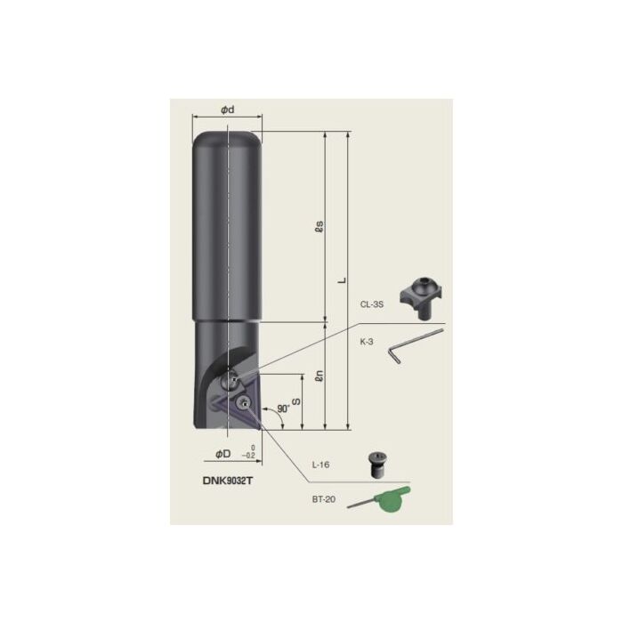90° Hoekfrees Fujigen DekatCut