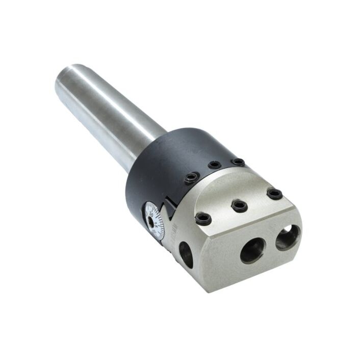 Kotterkop Arbor MT3 1 1/2 18UNF M12 Koolstofstaal spantang Drijfstangadapter Precisiebewerkingsgereedschap voor draaibank CNC-machines en freesbewerkingen Duurzaam en nauwkeurig