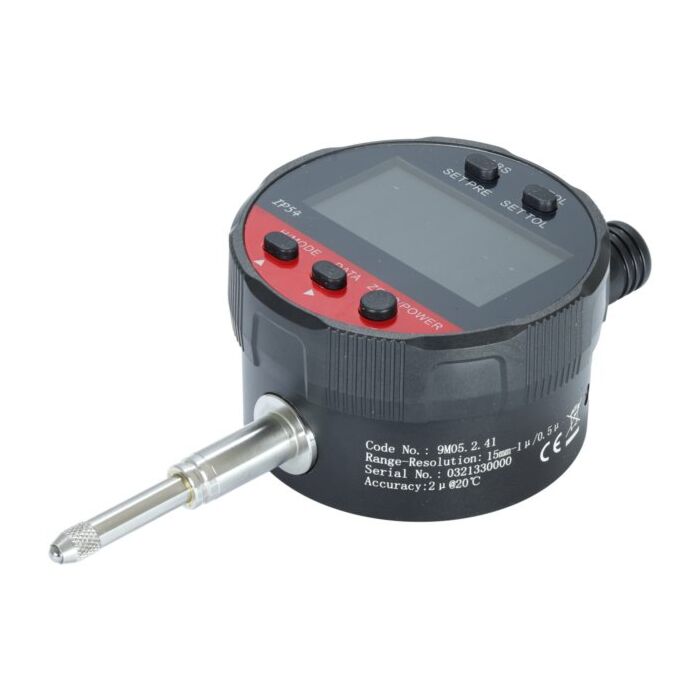 Digitale meetklok 0-15mm / 0-25mm / 0-50mm met 0,5µm nauwkeurigheid en Bluetooth