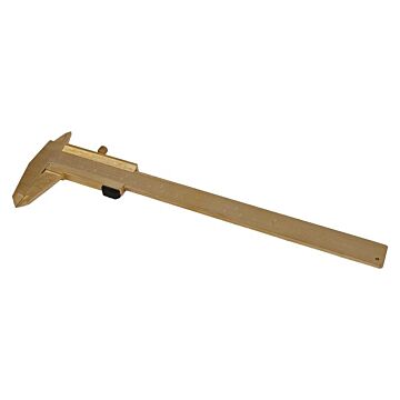 Schuifmaat, uit messing, anti-magnetisch
