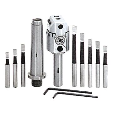Kotterkopset, 30mm buitendiameter met MK2 opname en beitels