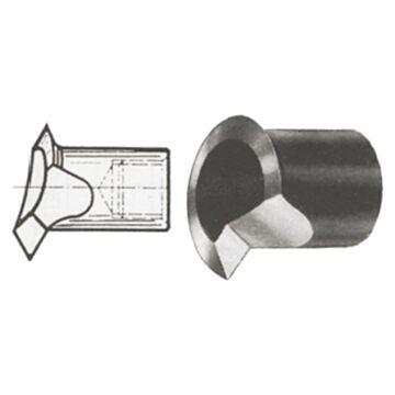 60° binnendraadbeitel
 type AB