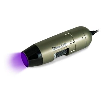 Digitale PC-Microscoop Dino-Lite Speciaal licht AM4113FVT2 met ~375 nm UV LEDs en UV return filter