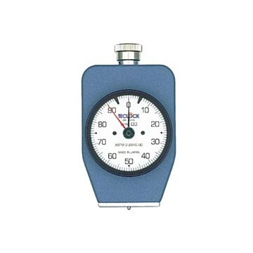 Kunststof/Rubber-hardheidstester (Shoremeter) Teclock GS-753G type O