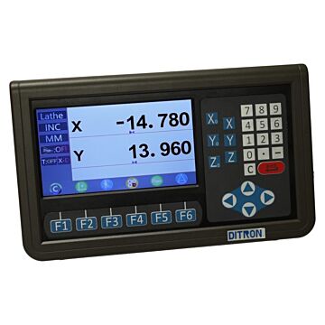 DITRON Tellerkast LCD 80M-3 assen